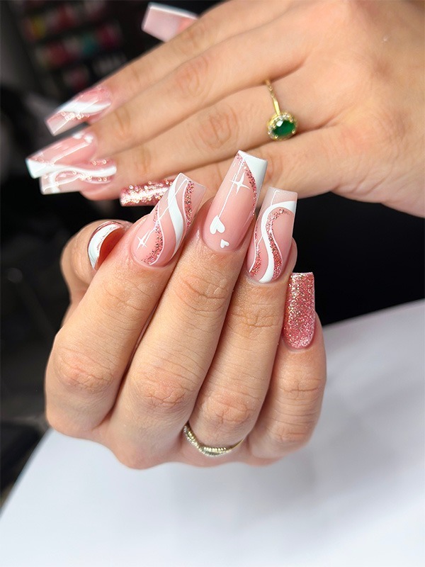 Manicure and nail enhancement service